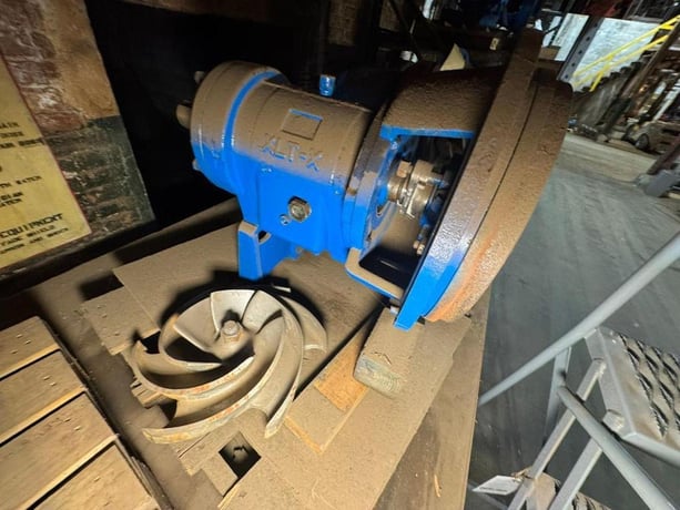 Goulds #3196-XLT-X, Power-End Pullout Pump Part, 15" impeller diameter, 316 Stainless Steel - Image 5