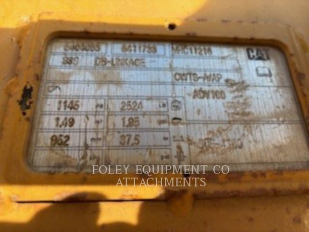 Caterpillar BKHEXPDB38, Crawler Excavator, S/N: YUC0220-3, - Image 5