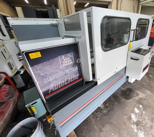 Clausing Metosa #EL-1565-CS, CNC lathe, 15.7" swing, 10" chuck, 2" bar, 65" machining length, 10 HP - Image 5