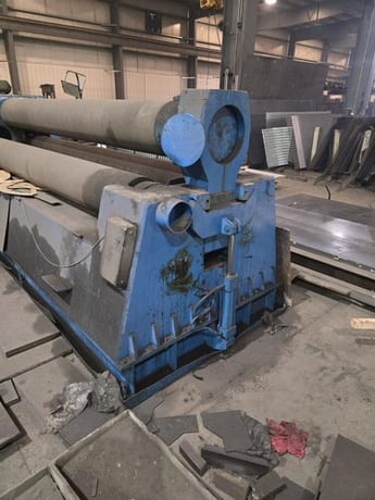 10' x 5/8" Kumla #PV7H, 3-roll Plate Roller, 1976 - Image 4