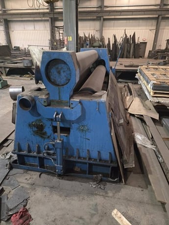 10' x 5/8" Kumla #PV7H, 3-roll Plate Roller, 1976 - Image 5