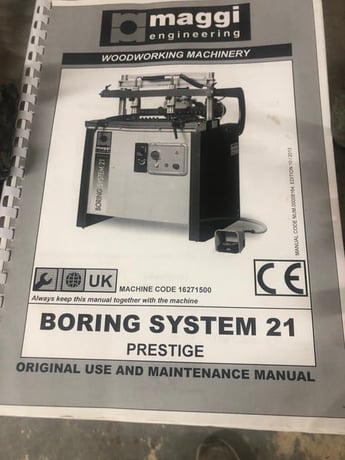 21 Spindle, Maggi #System-21, Boring Machine, 32mm centers, 2014 - Image 4