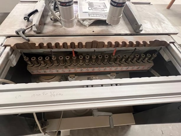 21 Spindle, Maggi #System-21, Boring Machine, 32mm centers, 2014 - Image 8