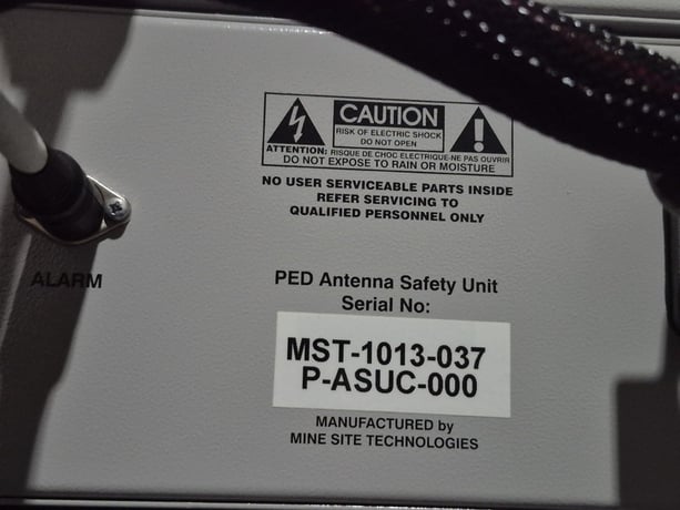 Mine Site Technologies #P-TX-CABA-000L, Personnel Equipment Detection System Marshalling Cabinet Unit, 2.5 - Image 10