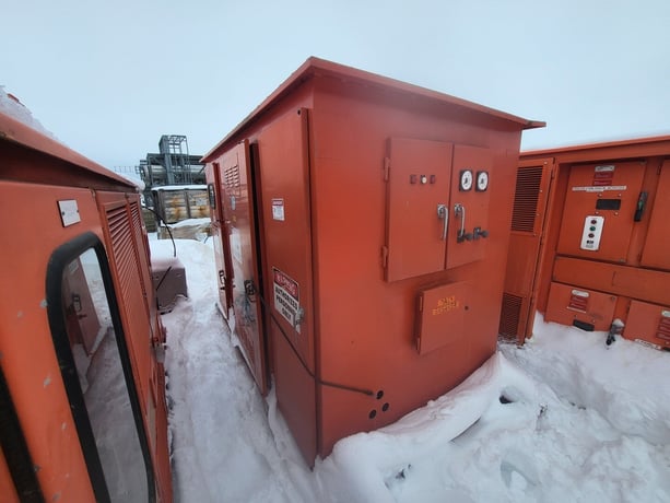 500 KVA 4160 Primary, 600Y/347 Secondary, Boundary Electric Pad-Mounted Substation Transformer, 2000 - Image 1