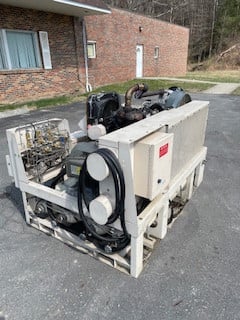 6000 psi, Bauer #DDTR260-E3/D, (K18.1 pump) 20 cu.ft., 20 HP, 23 HP Diesel & 20 HP Electric, 823 Hrs, 2004 - Image 1