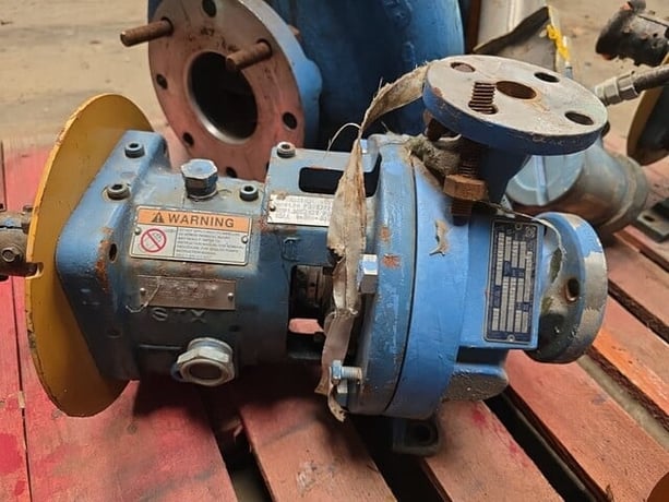 60 GPM @ 86' TDH, Goulds #3196-STX, Pump, Stainless Steel, 1" x 1.5" - 6" Size, 4.625" Impeller diameter, 275 - Image 2