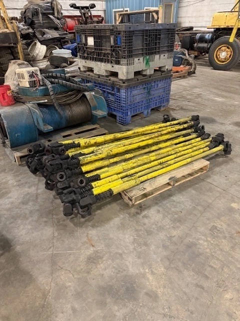 double 96" x .25" DBI, 4-Hi Precision Leveler, 106" roll face, 3" diameter, 19 rolls, AS IS - Image 9