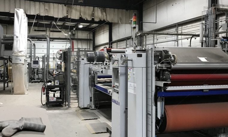 51" Burkle #1350, Top and Bottom Laminator, 2018 - Image 1
