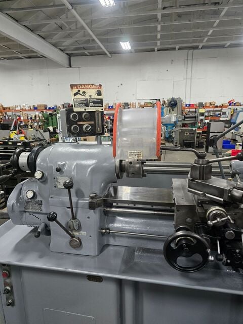 11" x 20" Hardinge #HLV-H, Super Precision Lathe, 9" swing over carriage, 5.75" swing over cross slide, 6" - Image 2