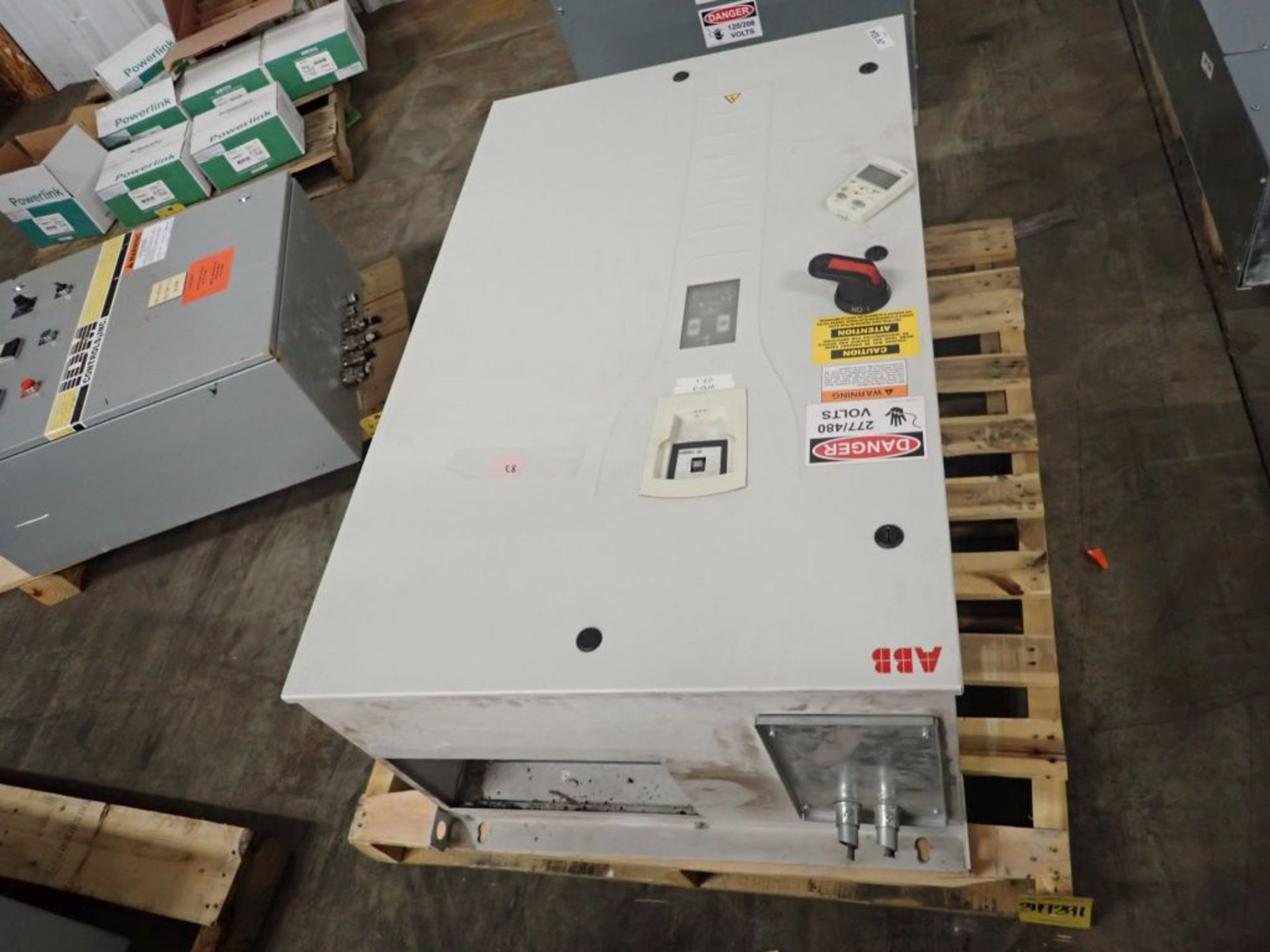 75 HP ABB, ACH550-BD-097A-4, VFD, 480 Volts, 96A, enclosed, 2007 (3 available) - Image 7