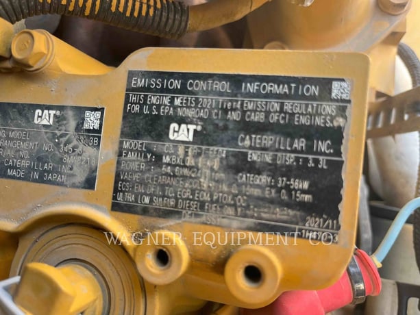 Cat 262D3, Skid Steer Loader, 1308 hours, S/N: ZB204978, 2022 - Image 8