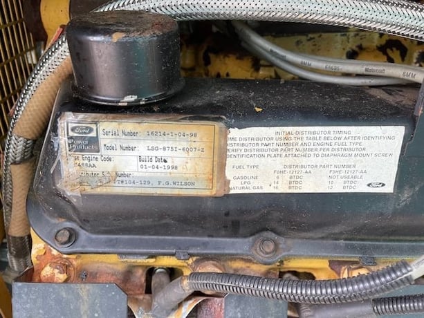 100 KW Olympian #G100F1, Standby, Weather, 277/480 Volts, 620 Hrs., 2000, $24.5k - Image 9