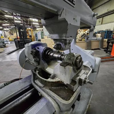 Barber Barber-Colman #16-36, Horizontal Gear Hobber, C-Frame, 16" diameter x 36" cut length, 59-246 RPM, 440 - Image 4
