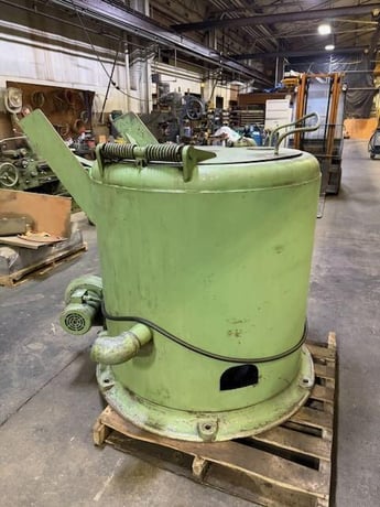 Barrett #1100E, Centrifugal Oil Extractor, 30" pan diameter, 14" pan depth, 4.5 cu.ft. pan capacity, 15 - Image 2