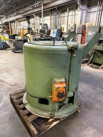 Barrett #1100E, Centrifugal Oil Extractor, 30" pan diameter, 14" pan depth, 4.5 cu.ft. pan capacity, 15 - Image 3