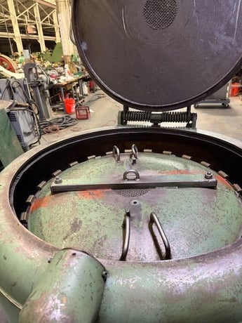 Barrett #1100E, Centrifugal Oil Extractor, 30" pan diameter, 14" pan depth, 4.5 cu.ft. pan capacity, 15 - Image 5