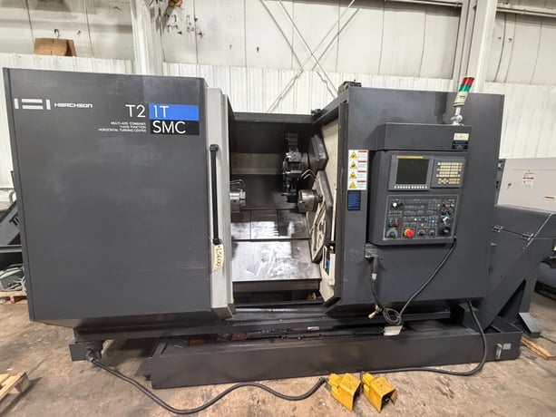 Hwacheon #T2-1T-SMC, Multi-Axis CNC Lathe, 18" turning diameter, 24.5" center distance, 8" chuck, Fanuc - Image 1