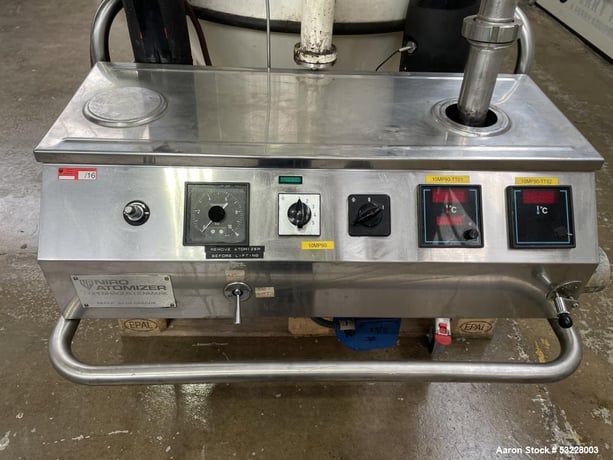 GEA Niro #Mobile-Minor, Laboratory Spray Dryer, Stainless Steel, Pilot-Scale, 2.2-15.4 PPH, Mobile Unit - Image 4