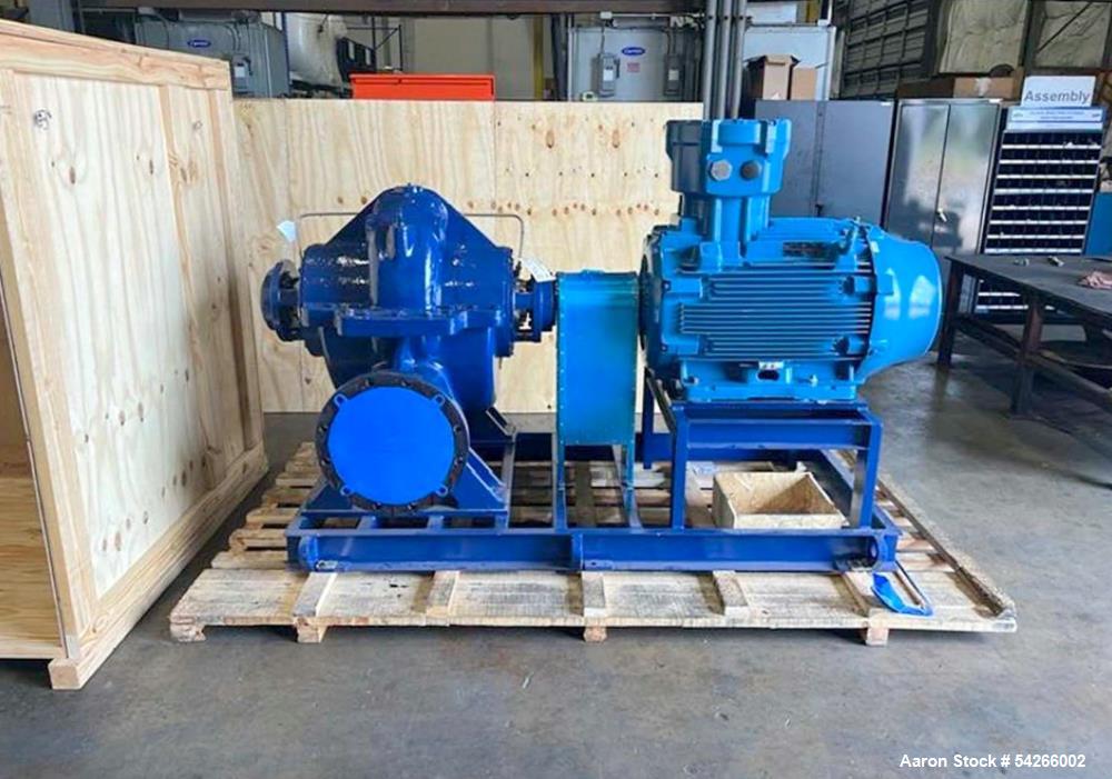 Ruhrpumpen #ZW-18x14x17(A), Split Case Pump, 8,000 GPM, 150 HP, TEFC, sngl-stage, Unused - Image 1