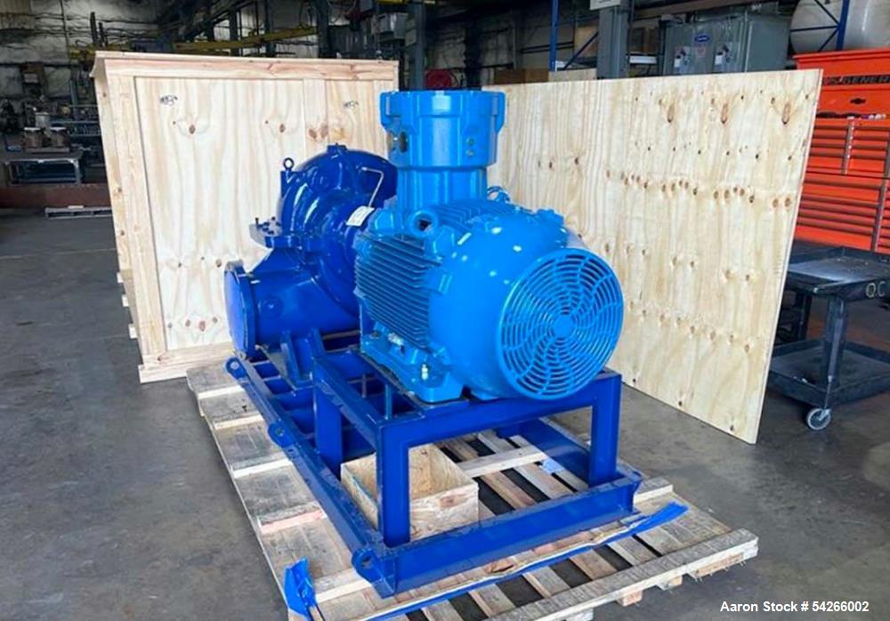 Ruhrpumpen #ZW-18x14x17(A), Split Case Pump, 8,000 GPM, 150 HP, TEFC, sngl-stage, Unused - Image 2