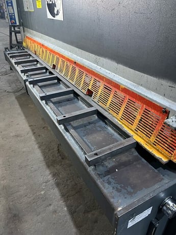 1/4" x 10' Atlantic #HDE-101/4, Hydraulic Power Squaring Shear, 39" backgauge, 10-25 SPM, 1"-3" angle - Image 2