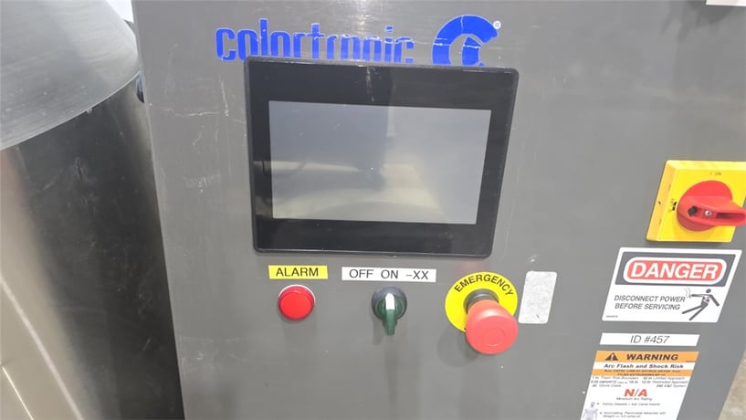 Colortronic Dryer #CDAA50/30M, CSL11 loader & drying hopper, 30 cfm - Image 5