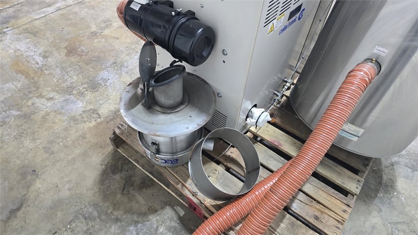 Colortronic Dryer #CDAA50/30M, CSL11 loader & drying hopper, 30 cfm - Image 7