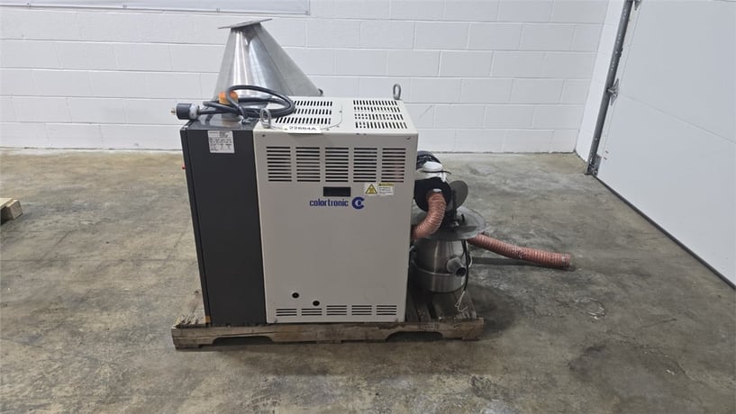 Colortronic Dryer #CDAA50/30M, CSL11 loader & drying hopper, 30 cfm - Image 10