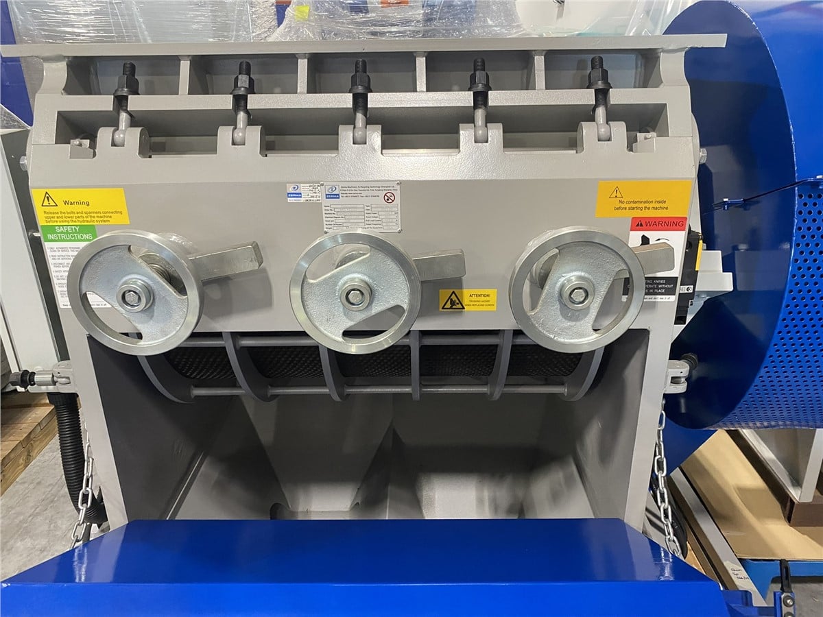 32" x 38" Zerma #GSH700/1000-S5-2, granulator, 120 HP, 7 knife rotor, 180 HP - Image 6