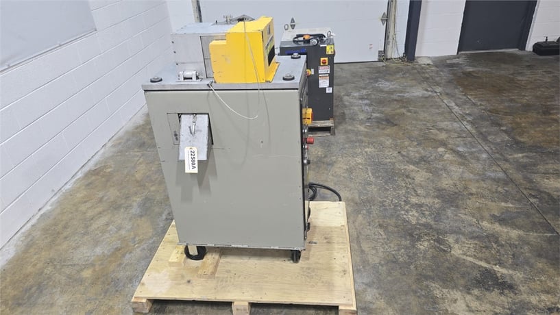 4" Scheer, reduction engineering pelletizer, 6" blade diameter, 20 blade helical rotor, 46" infeed height - Image 6