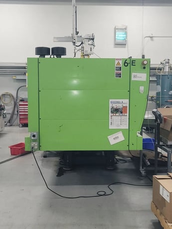 330 Ton, 24.72 oz., Victory #1350/330-SPEX, servo-hyd injection molding machine, tiebarless, 43.3" daylight - Image 3