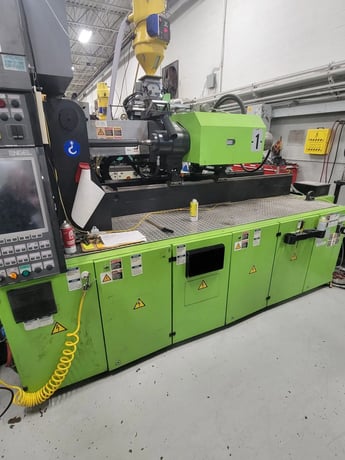 330 Ton, 24.72 oz., Victory #1350/330-SPEX, servo-hyd injection molding machine, tiebarless, 43.3" daylight - Image 10