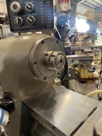 11" x 18" Hardinge #HLV-H-EM, super precision tool room lathe, 1-1/4" hole, inch/metric, 1997 - Image 5
