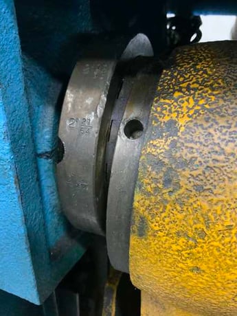 20 Ton, Heim #20A, OBI punch press, 2-1/2" stroke, 10" Shut Height, air clutch, 145 SPM, 2 HP, 1988 - Image 9