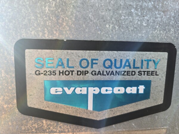 165 Ton, Evapco #AT19-88, cooling tower, 7.5 HP Baldor motor, Fr.213T - Image 7