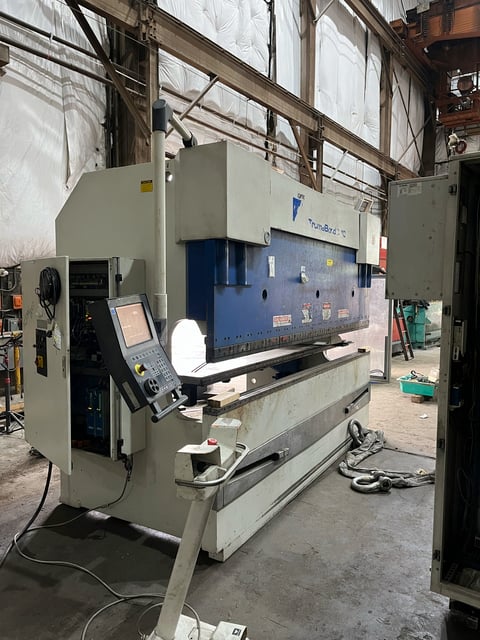 121 Ton, Trumpf #Trumabend-C110, CNC hydraulic press brake, 10.2'OA, 105.9" between housing, 7.87"stroke - Image 3