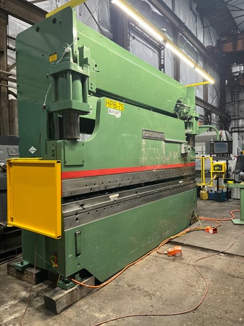 175 Ton, Cincinnati #175AF12 Autoform, CNC hydraulic press brake, 14' overall, 150-1/2" between housing, 10" - Image 1