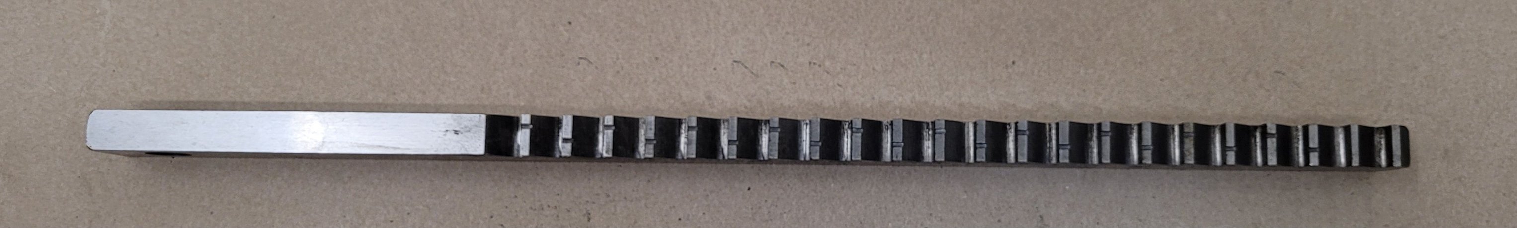 1/2" x 16" Hansford Davis #D-4012, keyseater broach - Image 3