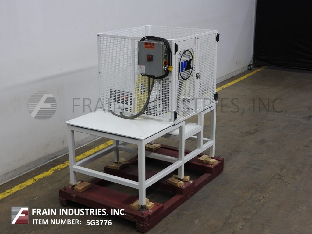 1.6 cu.ft. Patterson, Stainless Steel twin shell mixer, enclosed inside safety cage guarding - Image 4