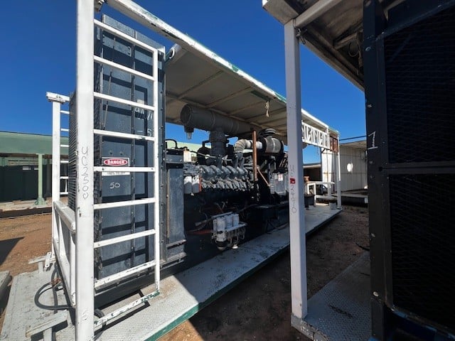 1500 KW Hyundai #HFC7632-64E, diesel generator set, 1800 HP @1200 RPM, Detroit MTU 12V4000 engine, Tier 2 - Image 7