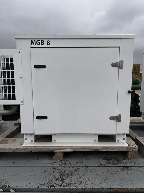 8 KW SWP #MGB-8, emergency standby diesel generator set, 120/240 Volts, 14 HP engine - Image 1