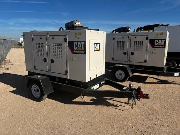 30 KW Caterpillar #XQ35, portable diesel generator set, 2020 - Image 2
