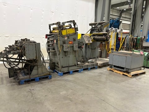 Rowe, Coil Equipment, Coil Straightener B-30, 0.065" max. thickness, Coil Line included, 440 Volt Electrical - Image 2