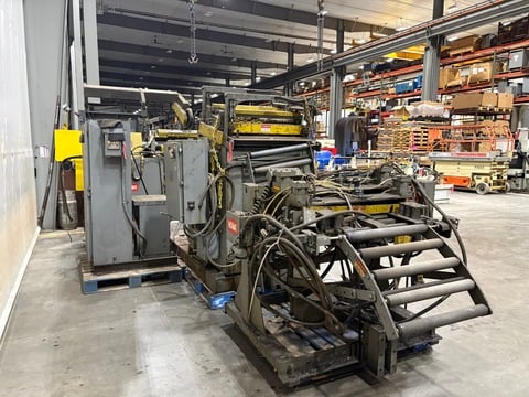 Rowe, Coil Equipment, Coil Straightener B-30, 0.065" max. thickness, Coil Line included, 440 Volt Electrical - Image 9
