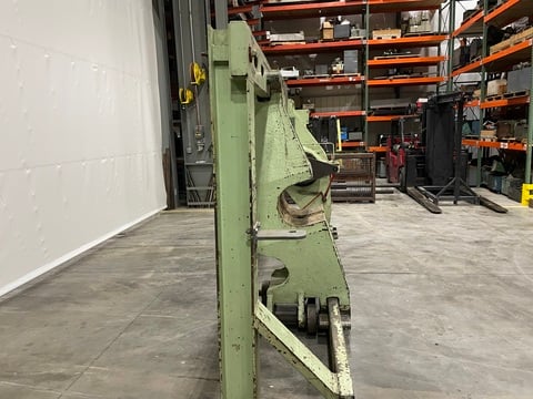 400 Ton, Farquhar, Wheel Press, 16" diameter ram, 20 stroke, 10' opening, 7.5 HP - Image 5