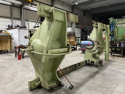 400 Ton, Farquhar, Wheel Press, 16" diameter ram, 20 stroke, 10' opening, 7.5 HP - Image 7