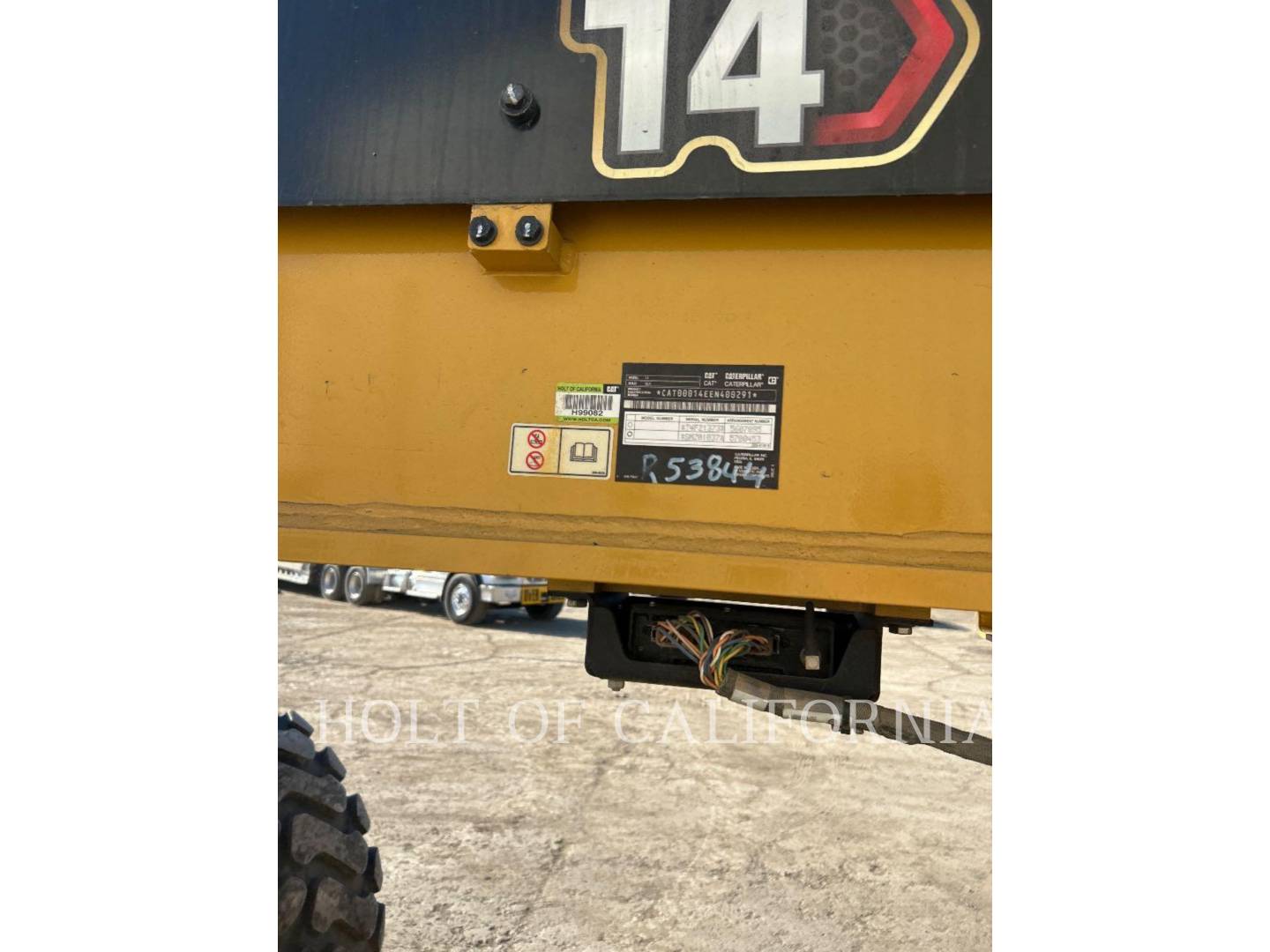 Caterpillar 14-15, Motor Grader, 1592 hours, S/N: EN400291, 2023 - Image 6