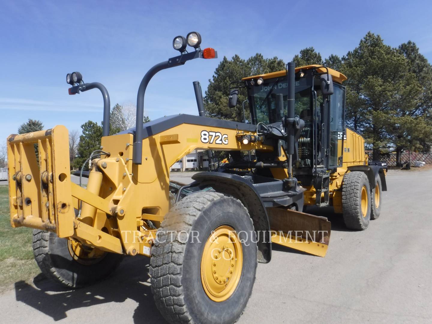 John Deere 872G, Motor Grader, 8649 hours, S/N: E641991, 2012 - Image 1
