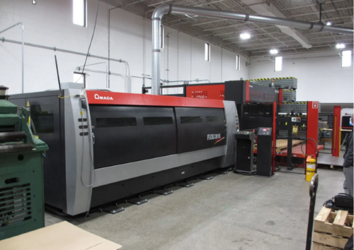 Amada #FLC-3015-AJ, flying optic laser, 2000 watt, 120" x 60" sheet, Amada NT-PC Control, 2014 - Image 1